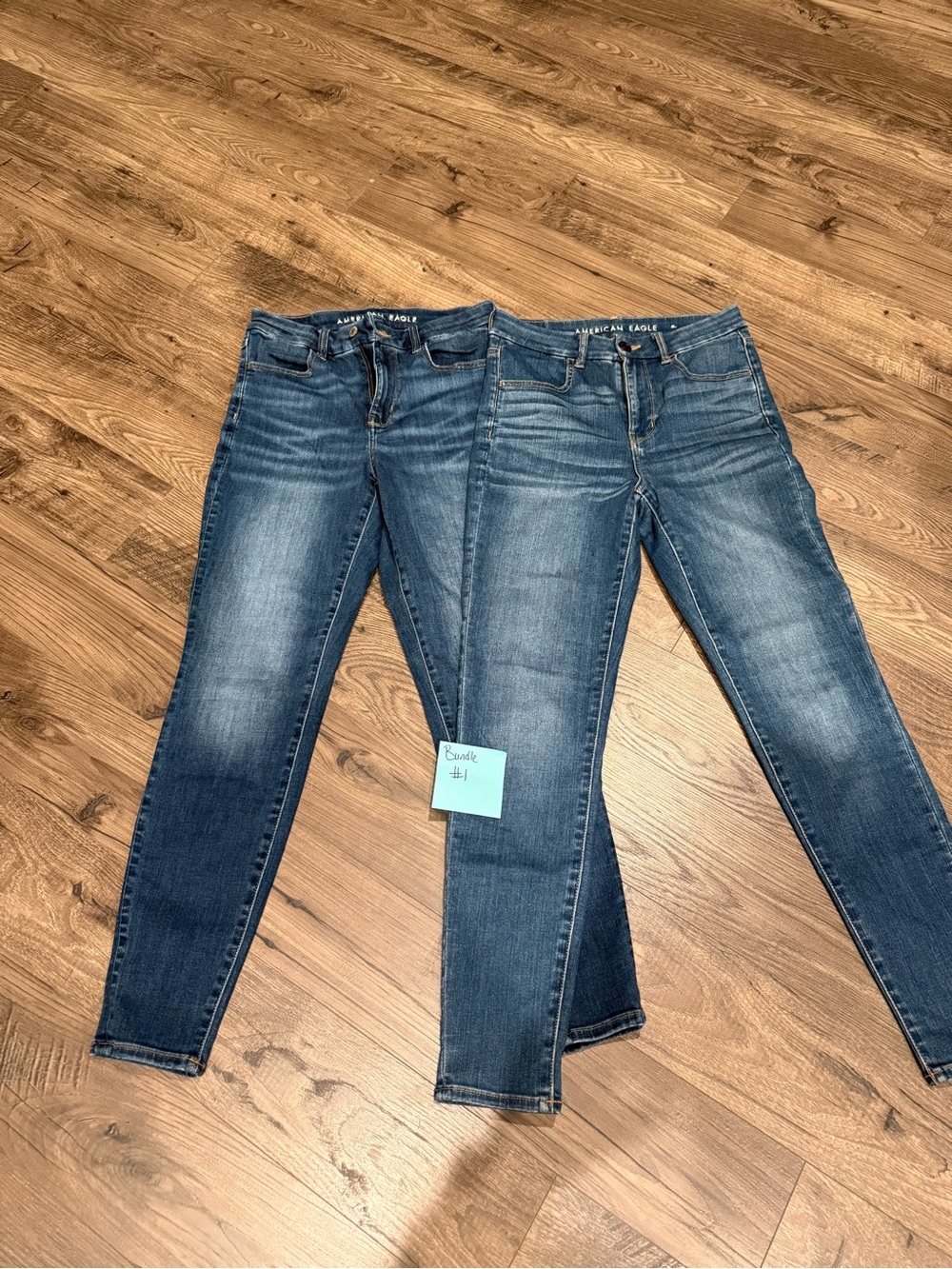 Bundle American Eagle Curvy Hi-Rise Jeggings
